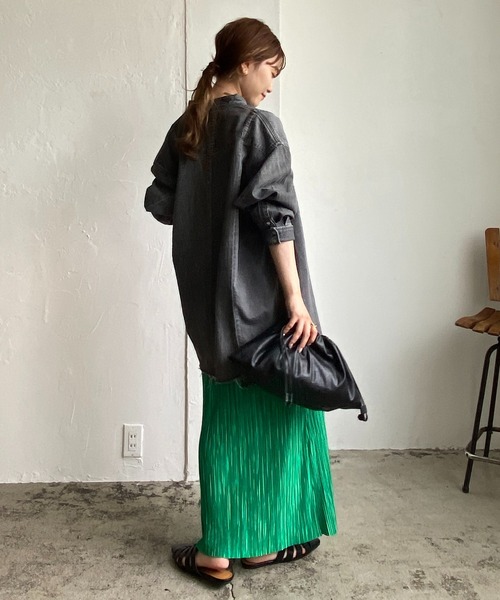 CAPRICIEUX LE'MAGE（カプリシューレマージュ）の「【Wrangler/ラングラー】リメイクウエスタンシャツ（シャツ/ブラウス・レディース・ブラック/ブルー・FREE）」の9枚目の写真