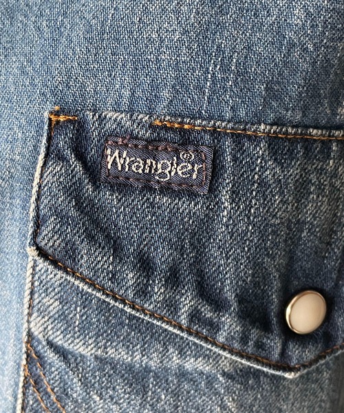 CAPRICIEUX LE'MAGE（カプリシューレマージュ）の「【Wrangler/ラングラー】リメイクウエスタンシャツ（シャツ/ブラウス・レディース・ブラック/ブルー・FREE）」の21枚目の写真