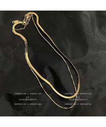 KONVINI（コンビニ）の「【Zarabanda 】2連シンプルネックレス / eln1006 eln1007（ネックレス）」