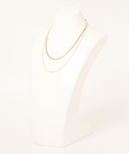 KONVINI(コンビニ)の「【Zarabanda 】2連シンプルネックレス / eln1006 eln1007(ネックレス・レディース・シルバー/ゴールド・FREE)」の8枚目の写真