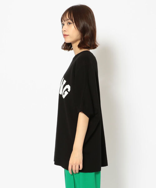 Sugar トップス Rose シュガーローズ ロゴニット ドルマンpo ニット セーター Sugar Rose シュガーローズ のファッション