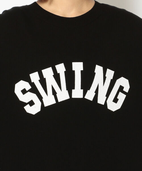 Sugar トップス Rose シュガーローズ ロゴニット ドルマンpo ニット セーター Sugar Rose シュガーローズ のファッション