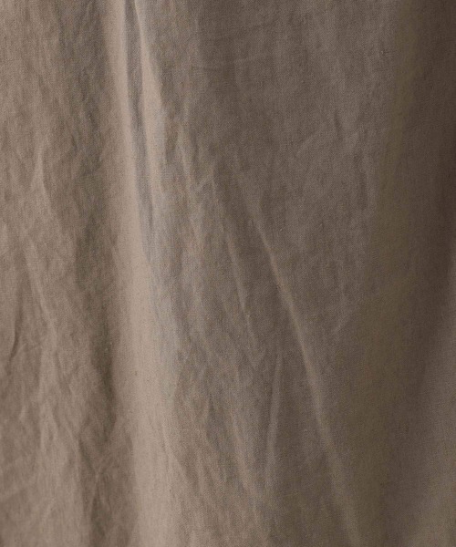 studio CLIP（スタディオクリップ）の「《Natural by studio CLIP》リネンコットン2WAYキャミワンピース（ワンピース・レディース・ベージュ/グリーン・FREE）」の14枚目の写真