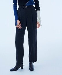 タックストレートセンタープレスパンツ