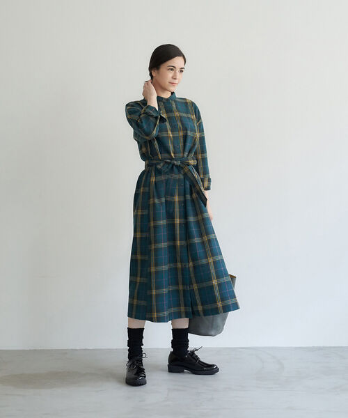 タータンチェック柄シャツワンピース シャツワンピース Afternoon Tea アフタヌーンティー のファッション通販 Zozotown