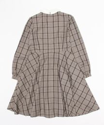 kaori.さま専用　ポンポネット　ジュニア　白衿長袖チェックワンピース　受験 pom ponette junior（ポンポネットジュニア）の「白衿長袖