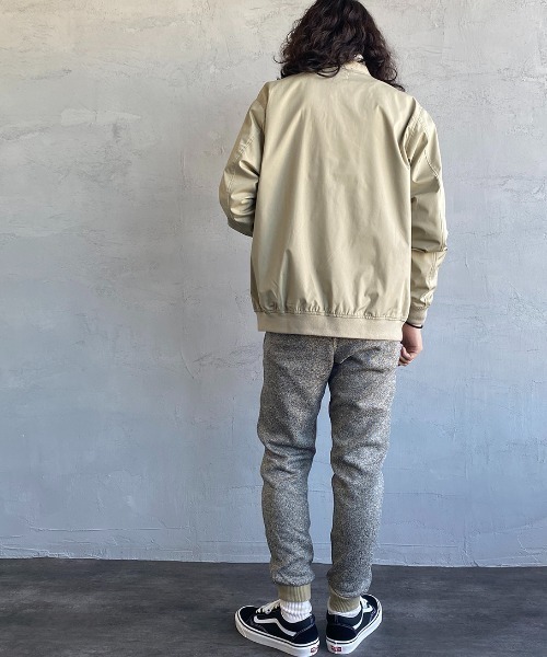 The Endless Summer（エンドレスサマー）の「[THE ENDLESS SUMMER/エンドレスサマー] 別注 BUHI ワンポイント刺繍ジャケット（ブルゾン・レディース・ブラック/ベージュ・M/L）」の18枚目の写真