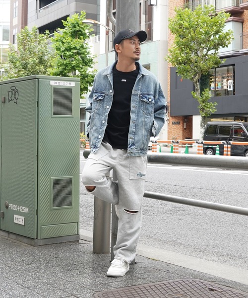 #Re:room（リルーム）の「ヴィンテージビッグデニムジャケット（デニムジャケット・メンズ・ブルー・M-L/S-M）」の2枚目の写真