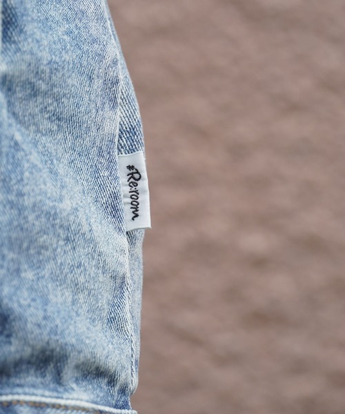 #Re:room（リルーム）の「ヴィンテージビッグデニムジャケット（デニムジャケット・メンズ・ブルー・M-L/S-M）」の22枚目の写真