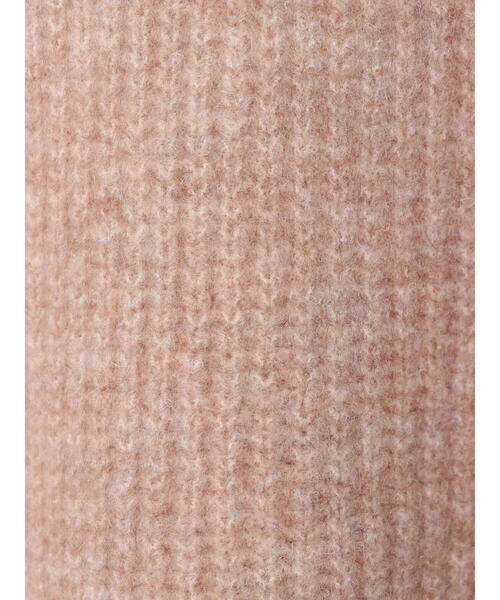 earth music&ecology（アースミュージックアンドエコロジー）の「ブラッシュヤーンＶネックプルオーバー＊（ニット/セーター・レディース・チャコールグレー/ベージュ/アイボリー/ミント・FREE）」の16枚目の写真