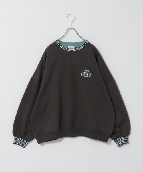 notch.（ノッチ）の「裏起毛ラインリブスウェット（スウェット・レディース・ブルー/グレー/ブラック・M）」の11枚目の写真