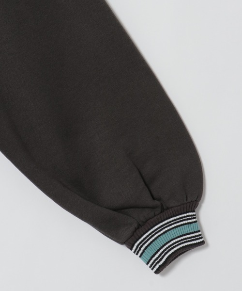 notch.（ノッチ）の「裏起毛ラインリブスウェット（スウェット・レディース・ブルー/グレー/ブラック・M）」の14枚目の写真