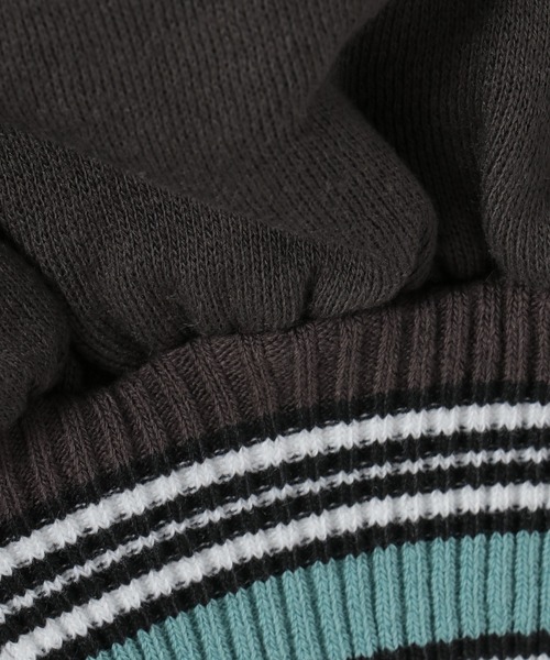 notch.（ノッチ）の「裏起毛ラインリブスウェット（スウェット・レディース・ブルー/グレー/ブラック・M）」の8枚目の写真