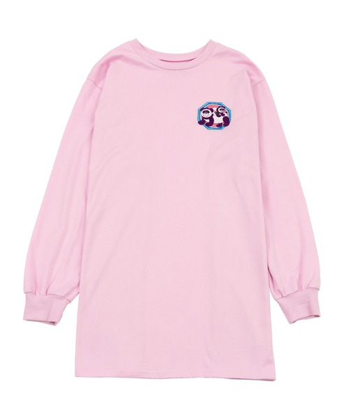 PUNYUS（プニュズ）の「パンダ刺繍ロンＴ（Tシャツ/カットソー・レディース・ブラック/ライトピンク/ブルー・2/1/4/3）」の15枚目の写真