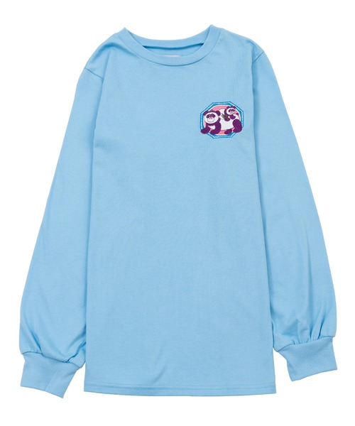 PUNYUS（プニュズ）の「パンダ刺繍ロンＴ（Tシャツ/カットソー・レディース・ブラック/ライトピンク/ブルー・2/1/4/3）」の16枚目の写真