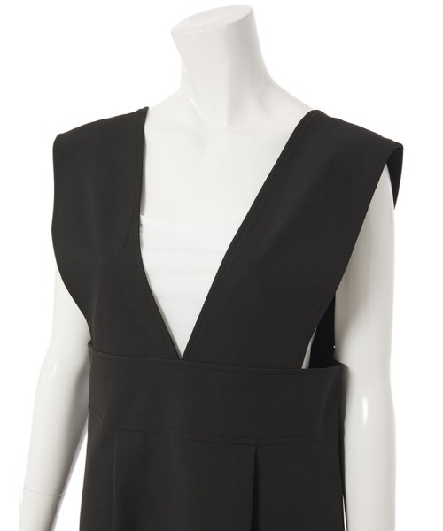 fifth（フィフス）の「Vネックジャンスカ（ワンピース・レディース・ブラック/モカ・SMALL/MEDIUM）」の14枚目の写真