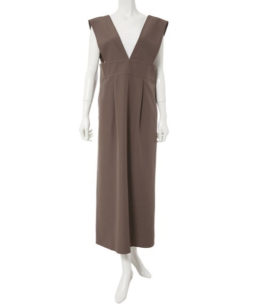 fifth（フィフス）の「Vネックジャンスカ（ワンピース・レディース・ブラック/モカ・SMALL/MEDIUM）」の6枚目の写真