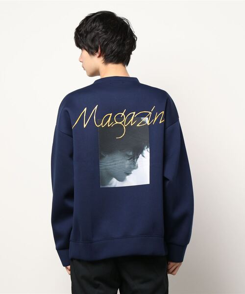 Import & Select（インポートアンドセレクト）の「【Select】 オーバーサイズスウェット  "Magazine"（スウェット・メンズ・ブラック/ネイビー/グレー・FREE）」の5枚目の写真