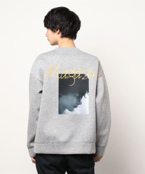 Import & Select（インポートアンドセレクト）の「【Select】 オーバーサイズスウェット  "Magazine"（スウェット・メンズ・ブラック/ネイビー/グレー・FREE）」の6枚目の写真