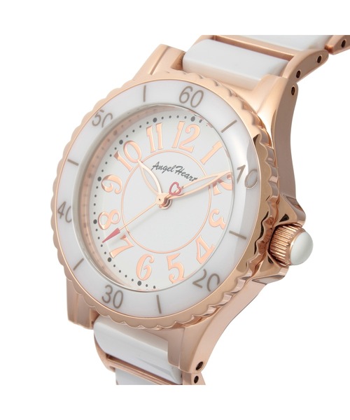 ANGEL HEART（エンジェルハート）の「Angel Heart Love Sports/ラヴスポーツ Love Sports 腕時計 WL33CPG レディース（アナログ腕時計・レディース・ホワイト・FREE）」の5枚目の写真