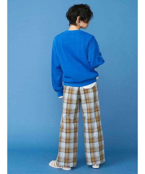 Ungrid（アングリッド）の「カラーチェックラフパンツ（その他パンツ・レディース・ブルー・FREE）」の20枚目の写真