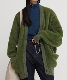 MASONPRINCE（メイソンプリンス）の「【MASONPRINCE】Oversized Imitation mink hair cardigan KS3027（カーディガン/ボレロ・メンズ）」