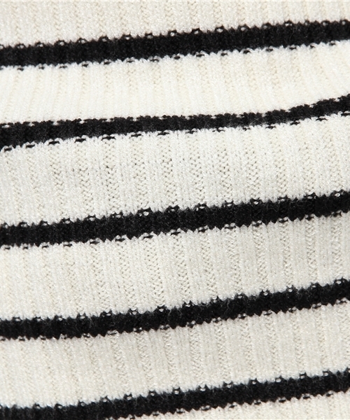 Heather（ヘザー）の「ボーダーオフショルニットプルオーバー2　558003（ニット/セーター・レディース・ホワイト×ブラック/グリーン系その他/ブルー系その他・FREE）」の15枚目の写真