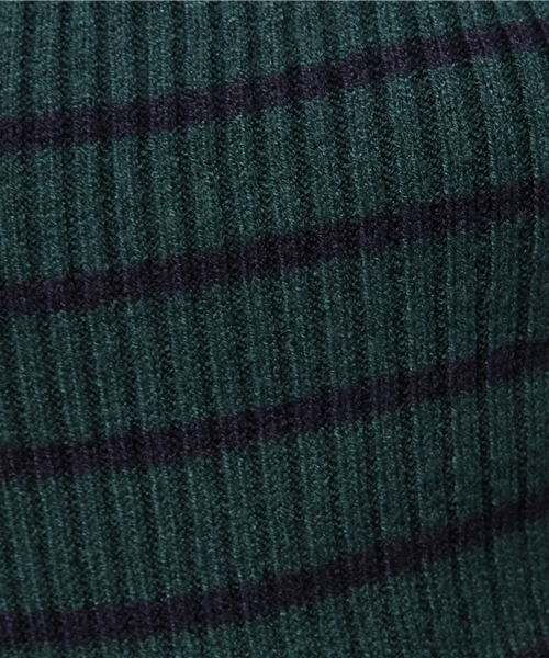 Heather（ヘザー）の「ボーダーオフショルニットプルオーバー2　558003（ニット/セーター・レディース・ホワイト×ブラック/グリーン系その他/ブルー系その他・FREE）」の7枚目の写真