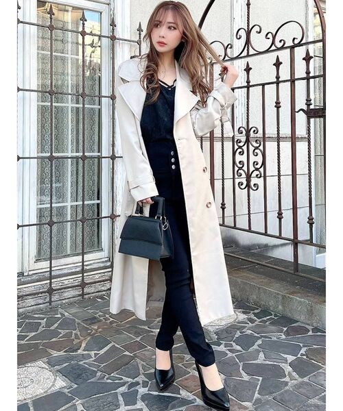 RESEXXY(リゼクシー)の「3連ボタンスキニー(その他パンツ・レディース・ブラック/ベージュ/その他1・FREE)」の6枚目の写真