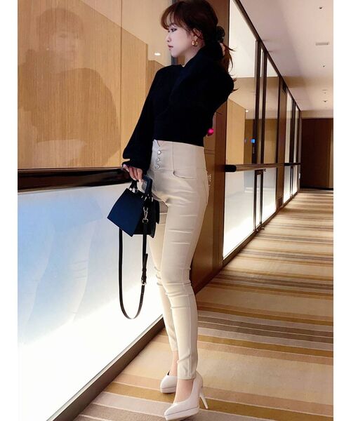 RESEXXY(リゼクシー)の「3連ボタンスキニー(その他パンツ・レディース・ブラック/ベージュ/その他1・FREE)」の9枚目の写真