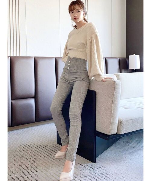 RESEXXY(リゼクシー)の「3連ボタンスキニー(その他パンツ・レディース・ブラック/ベージュ/その他1・FREE)」の13枚目の写真