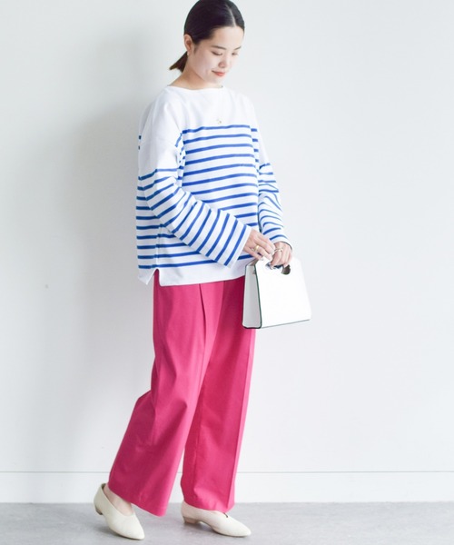 Ray BEAMS（レイビームス）の「ORCIVAL / RACHEL 22ss（Tシャツ/カットソー・レディース・ブルー/グリーン・1）」の22枚目の写真