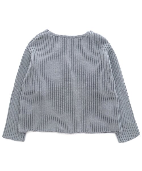 Ampersand（アンパサンド）の「premier スプリングニットカーディガン（カーディガン/ボレロ・キッズ・ピンク/ベージュ/アイボリー/ブルー/グリーン・100/140/90/130/110/80/120/70）」の8枚目の写真