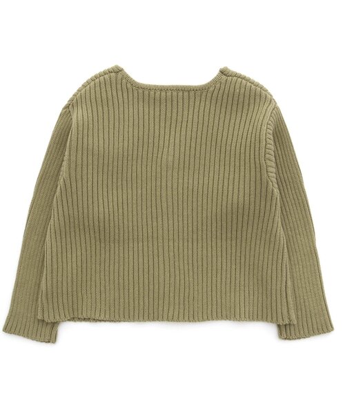 Ampersand（アンパサンド）の「premier スプリングニットカーディガン（カーディガン/ボレロ・キッズ・ピンク/ベージュ/アイボリー/ブルー/グリーン・100/140/90/130/110/80/120/70）」の7枚目の写真