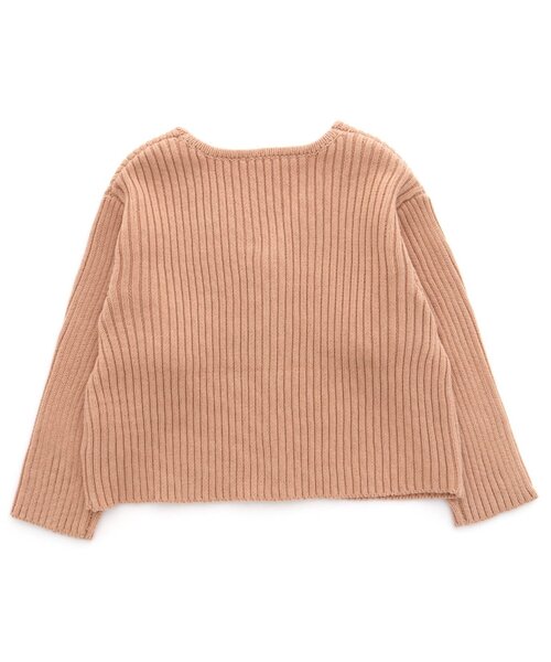 Ampersand（アンパサンド）の「premier スプリングニットカーディガン（カーディガン/ボレロ・キッズ・ピンク/ベージュ/アイボリー/ブルー/グリーン・100/140/90/130/110/80/120/70）」の13枚目の写真