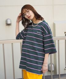 BEN DAVIS | 【BEN DAVIS(ベンデイビス)】MULTI BORDER BIG TEE / マルチ ボーダー ビッグ Tシャツ(Tシャツ/カットソー)