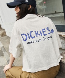 Dickies/ディッキーズ ビックシルエットバックグラフィックプリントコットン半袖Tシャツ