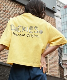Dickies/ディッキーズ ビックシルエットバックグラフィックプリントコットン半袖Tシャツ