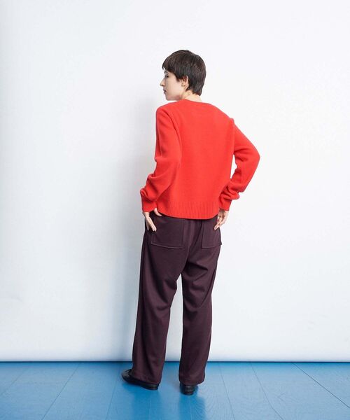 LA MARINE FRANCAISE（マリン フランセーズ）の「起毛ニットプルオーバー（ニット/セーター・レディース・ネイビー/グレー/レッド/イエロー・F）」の10枚目の写真