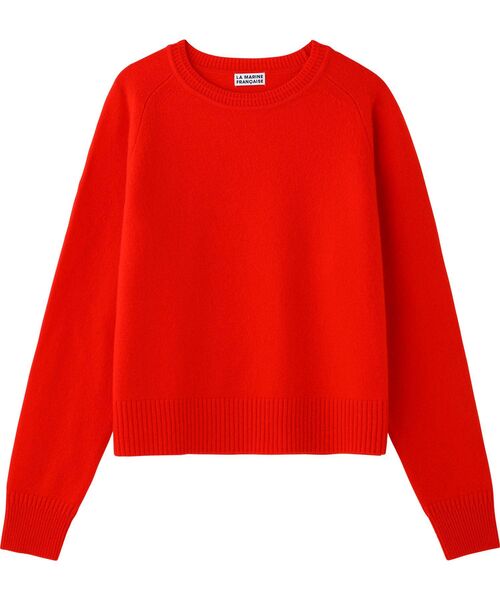 LA MARINE FRANCAISE（マリン フランセーズ）の「起毛ニットプルオーバー（ニット/セーター・レディース・ネイビー/グレー/レッド/イエロー・F）」の20枚目の写真