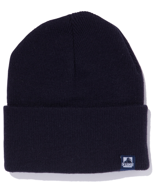 XLARGE（エクストララージ）の「OG CUFF BEANIE（ハット・メンズ・ホワイト/ブラック/アッシュ/バーガンディー/ブルー/ネイビー・ONE SIZE）」の4枚目の写真