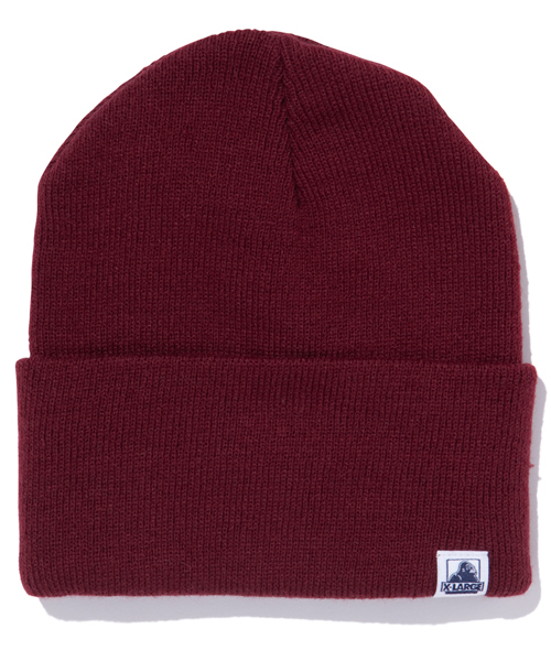 XLARGE（エクストララージ）の「OG CUFF BEANIE（ハット・メンズ・ホワイト/ブラック/アッシュ/バーガンディー/ブルー/ネイビー・ONE SIZE）」の6枚目の写真