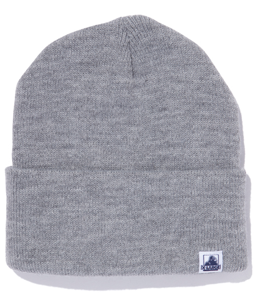 XLARGE（エクストララージ）の「OG CUFF BEANIE（ハット・メンズ・ホワイト/ブラック/アッシュ/バーガンディー/ブルー/ネイビー・ONE SIZE）」の3枚目の写真