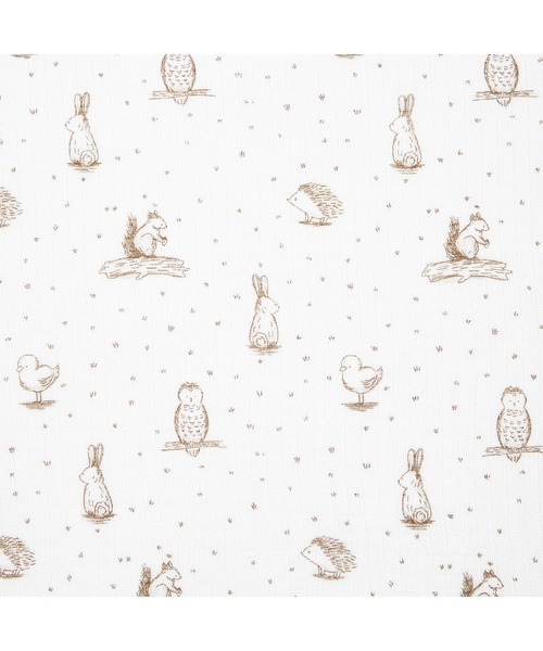 aden + anais essentials（エイデンアンドアネイエッセンシャルズ）の「スワドル 2枚入り（おくるみ・キッズ・ブラウン・FREE）」の4枚目の写真