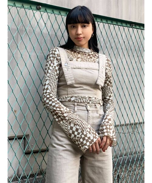 EMODA（エモダ）の「コンパクトデニムビスチェ（ベスト・レディース・ベージュ/インディゴブルー/ブルー・SMALL/MEDIUM）」の19枚目の写真