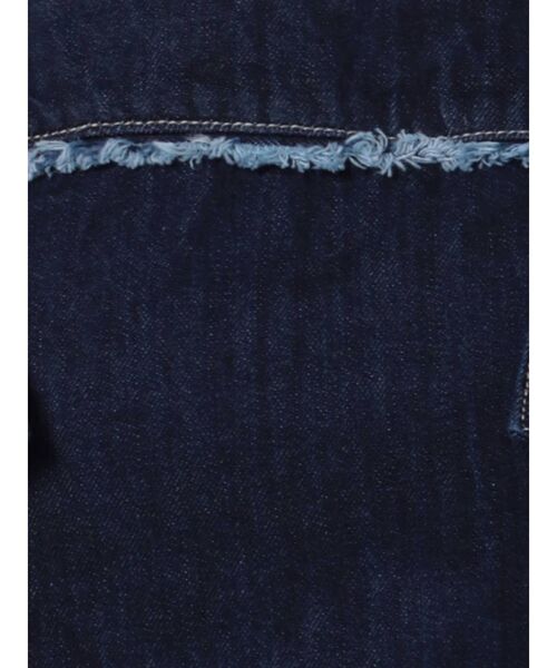 EMODA（エモダ）の「コンパクトデニムビスチェ（ベスト・レディース・ベージュ/インディゴブルー/ブルー・SMALL/MEDIUM）」の8枚目の写真