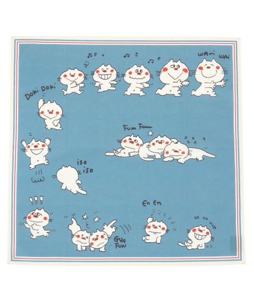 niko and...（ニコアンド）の「【水森亜土】コラボ ランチクロス（ランチョンマット/テーブルウェア・レディース・ベージュ/ブルー・0）」の6枚目の写真