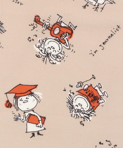 niko and...（ニコアンド）の「【水森亜土】コラボ ランチクロス（ランチョンマット/テーブルウェア・レディース・ベージュ/ブルー・0）」の13枚目の写真