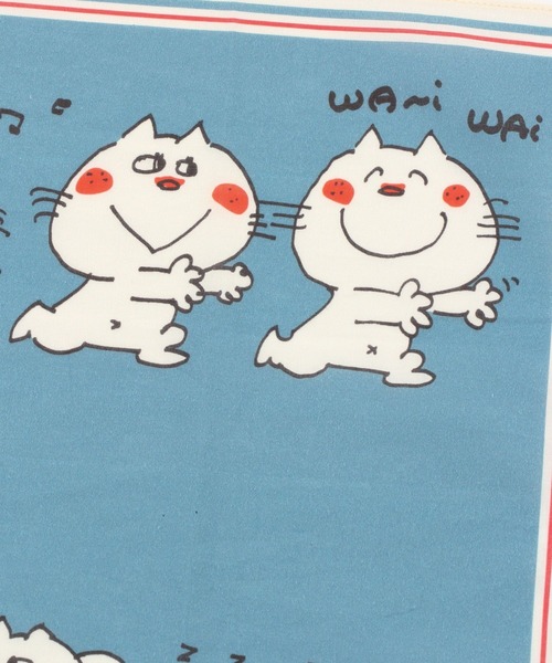 niko and...（ニコアンド）の「【水森亜土】コラボ ランチクロス（ランチョンマット/テーブルウェア・レディース・ベージュ/ブルー・0）」の3枚目の写真