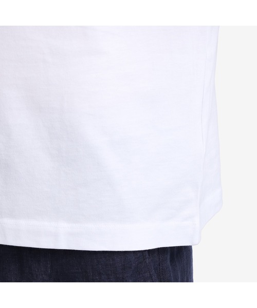 TOMMY HILFIGER（トミーヒルフィガー）の「フロントロゴTシャツ（Tシャツ/カットソー・メンズ・ホワイト/ネイビー/レッド・LARGE/SMALL/X-LARGE/MEDIUM/XX-LARGE）」の9枚目の写真